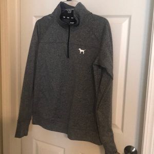 Pink jacket half zip